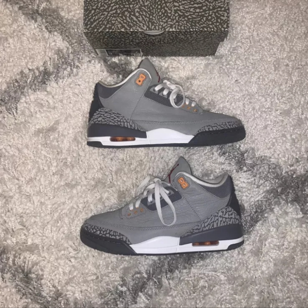 Nike Air Jordan 3 Retro Cool Grey Mens Size 9
